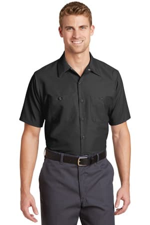 Red Kap Short Sleeve Industrial Work Shirt. SP24